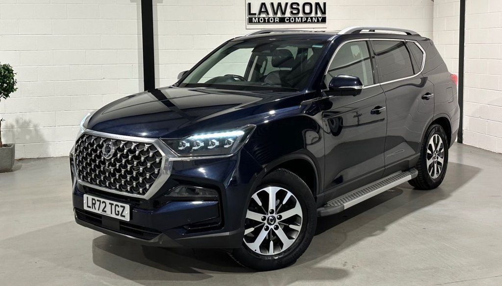 USED 2022 72 SSANGYONG REXTON 2.2D Ultimate SUV 5dr Diesel T-Tronic 4WD Euro 6 (202 ps) 