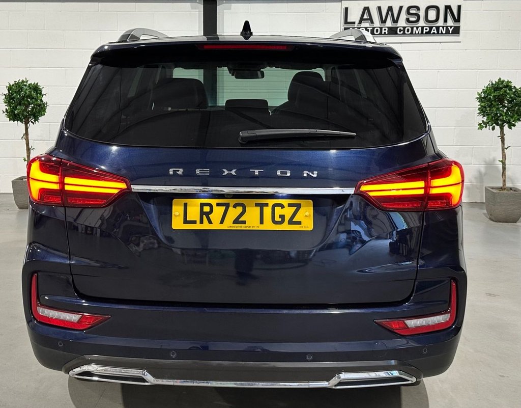 USED 2022 72 SSANGYONG REXTON 2.2D Ultimate SUV 5dr Diesel T-Tronic 4WD Euro 6 (202 ps) 