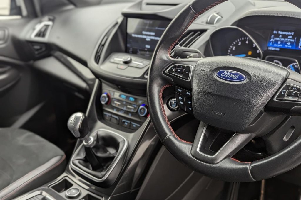 USED 2018 68 FORD KUGA 1.5T EcoBoost GPF ST-Line SUV 5dr Petrol Manual Euro 6 (s/s) (150 ps) Sat Nav, Park Assist, Climate