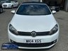 USED 2014 14 VOLKSWAGEN GOLF 2.0 TDI BlueMotion Tech GT Cabriolet 2dr Diesel Manual Euro 5 (s/s) (140 ps) 