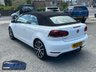 USED 2014 14 VOLKSWAGEN GOLF 2.0 TDI BlueMotion Tech GT Cabriolet 2dr Diesel Manual Euro 5 (s/s) (140 ps) 