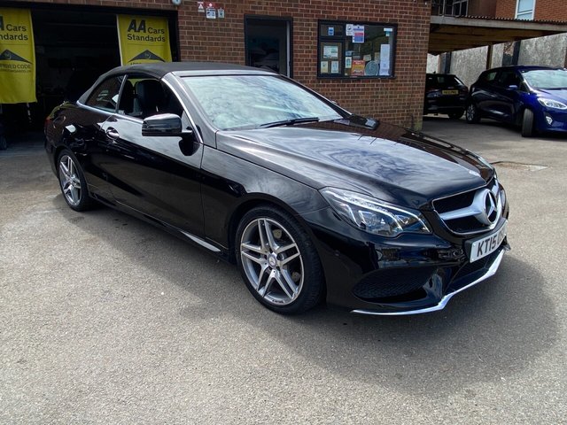 View our Mercedes-Benz E-Class 2.1 E250 CDI AMG Line (Premium) Cabriolet 2dr Diesel G-Tronic+ Euro 5 (s/s) (204 ps)