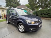 USED 2013 13 VOLKSWAGEN CADDY LIFE 1.6 TDI CR MPV 5dr Diesel DSG Euro 5 (102 ps) *** WHEELCHAIR ACCESS VEHICLE ***