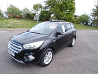 USED 2017 67 FORD KUGA 2.0 TDCi Titanium 2017.Sat Nav,Half Leather,Cruise,DAB,F.S.H,Ulez Compliant Sat Nav,Bluetooth,DAB,Cruise,F.S.H,Ulez Compliant