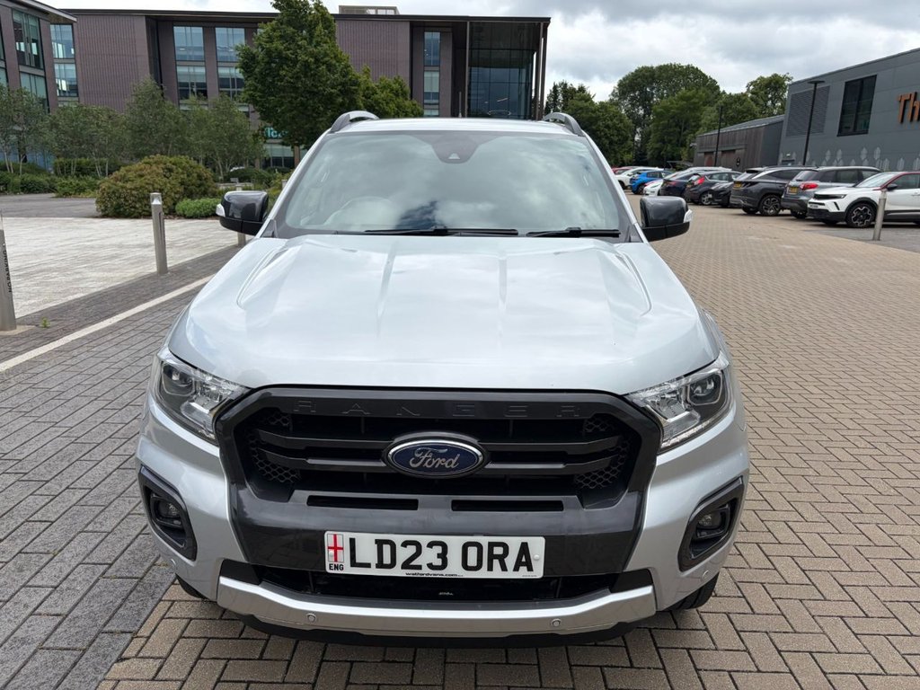 USED 2023 23 FORD RANGER WILDTRACK 4X4.2.0EcoBlue EU6 AUTO D/CAB PICK UP *A/C*S/N*CAMERA*SENSORS*ALLOYS*HEAT PACK*E/PACK* AUTO-EU6-EXCELLENT SPEC