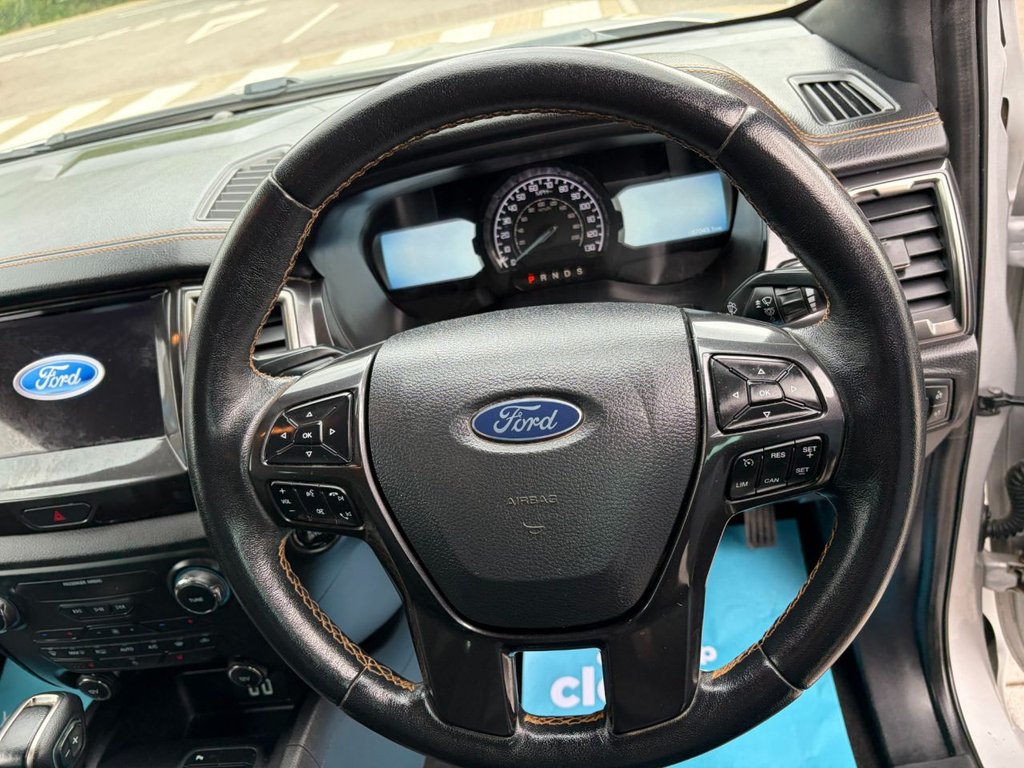 USED 2023 23 FORD RANGER WILDTRACK 4X4.2.0EcoBlue EU6 AUTO D/CAB PICK UP *A/C*S/N*CAMERA*SENSORS*ALLOYS*HEAT PACK*E/PACK* AUTO-EU6-EXCELLENT SPEC