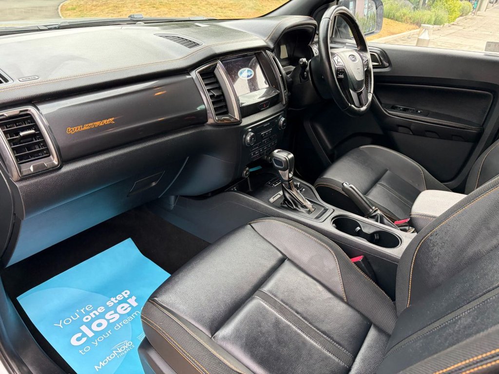 USED 2023 23 FORD RANGER WILDTRACK 4X4.2.0EcoBlue EU6 AUTO D/CAB PICK UP *A/C*S/N*CAMERA*SENSORS*ALLOYS*HEAT PACK*E/PACK* AUTO-EU6-EXCELLENT SPEC
