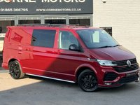 USED 2023 73 VOLKSWAGEN TRANSPORTER T6.1 SPORTLINE 2.0 BITDI 204PS 7 SPEED DSG T32 LWB KOMBI CONVERSION LWB SPORTLINE KOMBI CONVERSION * 6 SEAT * AUTO * CREW VAN