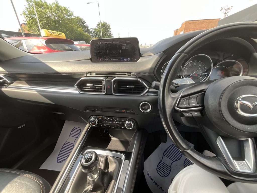 USED 2018 18 MAZDA CX-5 2.2 SKYACTIV-D Sport Nav SUV 5dr Diesel Manual Euro 6 (s/s) (150 ps) Rear Camera, Heated Seats