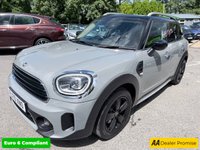 USED 2021 70 MINI COUNTRYMAN Grey Mini Cooper Classic SUV, 54,500 miles, Euro 6, Sat Nav, 17in Alloys, Cruise Control, Rear sensors, stylish & fun drive, ULEZ compliant. This 2021 MINI Countryman Cooper Classic is a fantastic example of MINI&rsquo;s popular compact SUV, offering the perfect combination of distinctive styling, practicality and driving enjoyment. Powered by a responsive and economical 1.5 litre petrol engine, this Euro 6 compliant vehicle delivers a smooth and efficient drive while maintaining the fun and engaging character that MINI is renowned for. Finished to a high standard and presented in excellent condition throughout, this Countryman comes with