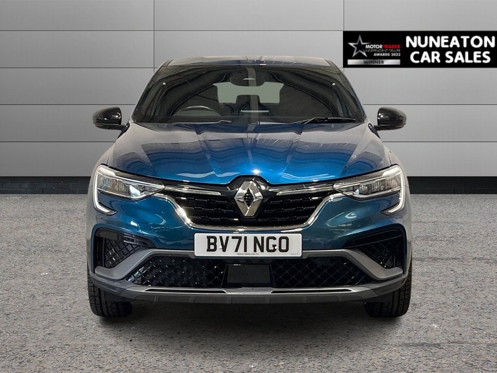 USED 2022 71 RENAULT ARKANA 1.6 E-TECH r.s. line SUV 5dr Petrol Hybrid Auto 2WD Euro 6 (s/s) (145 bhp) wireless accessory charging pad