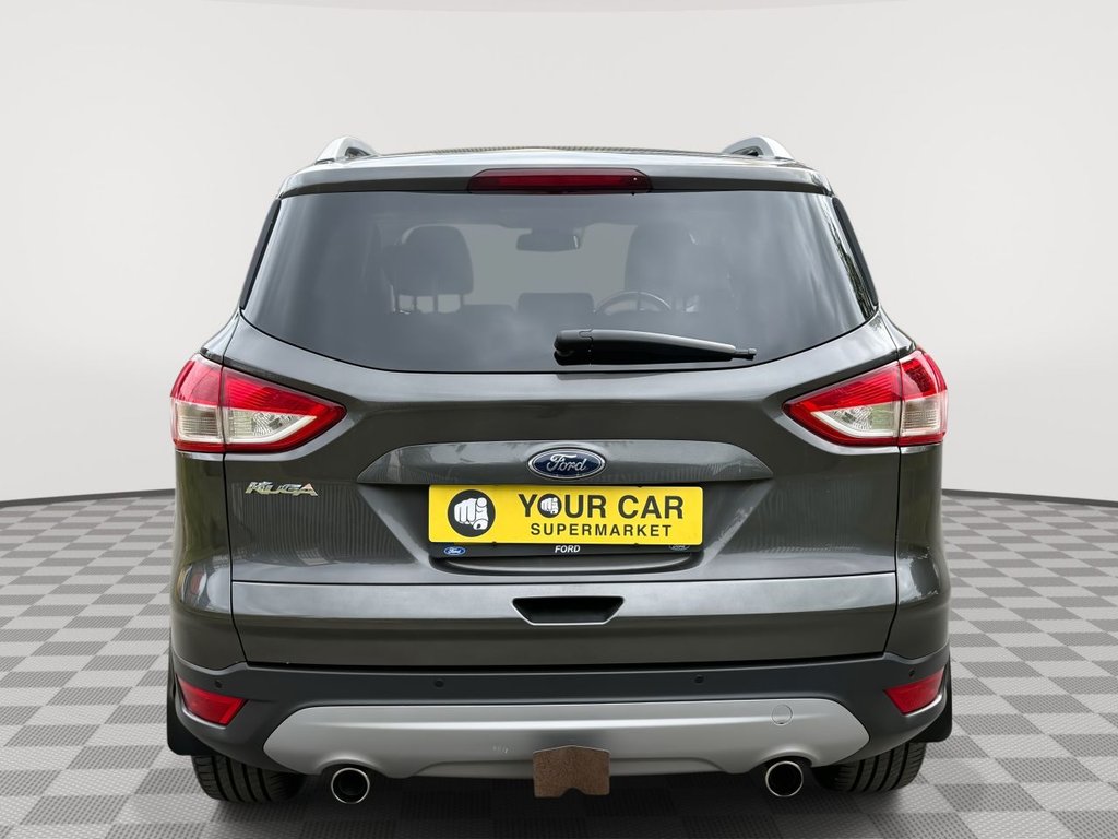 USED 2015 15 FORD KUGA 2.0 TDCi Titanium SUV 5dr Diesel Powershift AWD Euro 6 (s/s) (180 ps) Rear Parking Sensors CD Player