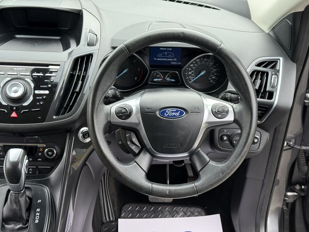 USED 2015 15 FORD KUGA 2.0 TDCi Titanium SUV 5dr Diesel Powershift AWD Euro 6 (s/s) (180 ps) Rear Parking Sensors CD Player