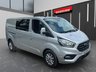 USED 2021 21 FORD TRANSIT CUSTOM 2.0 320 EcoBlue Limited Crew Van L2 H1 Euro 6 (s/s) 5dr (6 Seat) W-BELT DONE|LWB|EURO 6|NO VAT