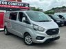 USED 2021 21 FORD TRANSIT CUSTOM 2.0 320 EcoBlue Limited Crew Van L2 H1 Euro 6 (s/s) 5dr (6 Seat) W-BELT DONE|LWB|EURO 6|NO VAT