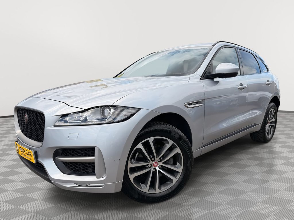 USED 2017 17 JAGUAR F-PACE 2.0 D180 R-Sport SUV 5dr Diesel Auto AWD Euro 6 (s/s) (180 ps) Pan Roof, Rear Camera