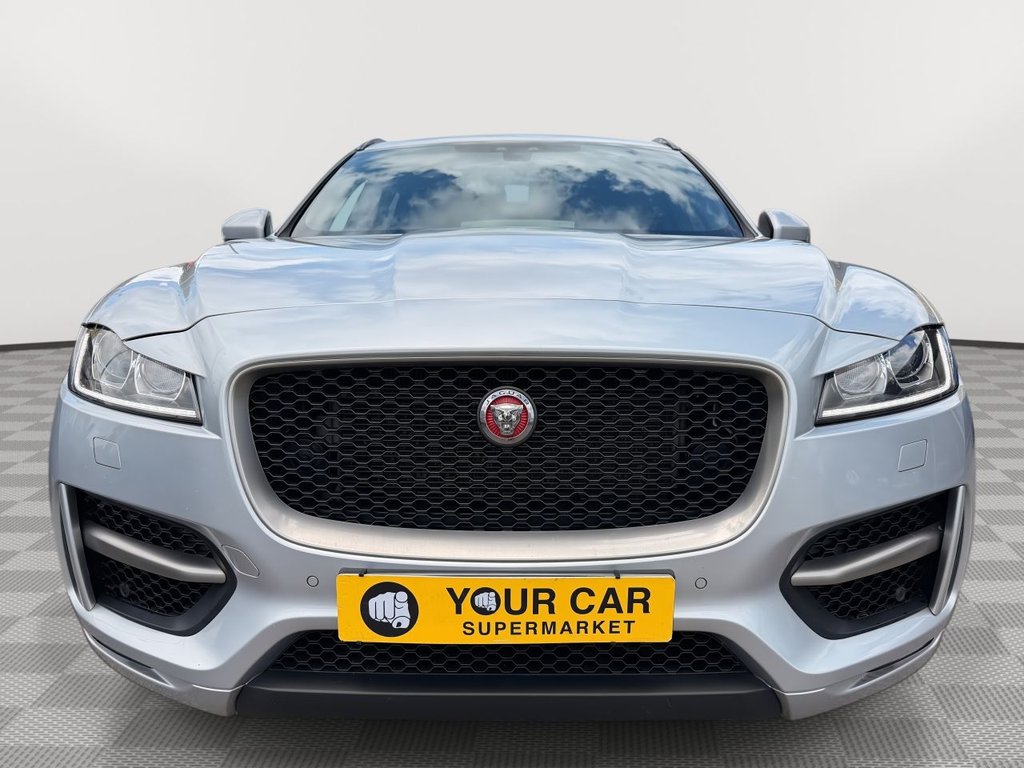 USED 2017 17 JAGUAR F-PACE 2.0 D180 R-Sport SUV 5dr Diesel Auto AWD Euro 6 (s/s) (180 ps) Pan Roof, Rear Camera
