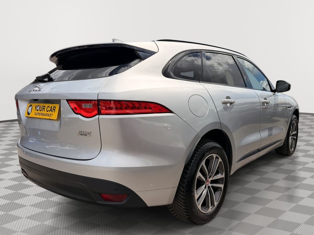 USED 2017 17 JAGUAR F-PACE 2.0 D180 R-Sport SUV 5dr Diesel Auto AWD Euro 6 (s/s) (180 ps) Pan Roof, Rear Camera
