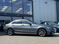 USED 2020 70 MERCEDES-BENZ C-CLASS 2.0 C220d AMG Line (Premium) Saloon 4dr Diesel G-Tronic+ Euro 6 (s/s) (194 ps) JUST SERVICED*NAV*CAM*LEATHER*PRIV
