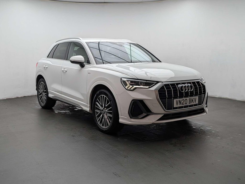 Used 2020 20 AUDI Q3 1.5 Q3 S Line 35 TFSI 5dr CLICK+COLLECT / HOME DELIVERY