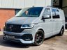 USED 2020 04 VOLKSWAGEN TRANSPORTER 2.0 TDI T30 H-LINE  KOMBI DAY VAN 5dr Diesel DSG FWD SWB Euro 6 (s/s)  * 150 Bhp  * [ NO V A T ] NO V A T  [ DSG ]  FULLY INSULATED & CARPETED [ 20'' BLACK ALLOYS ]