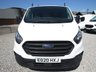 USED 2020 20 FORD TRANSIT CUSTOM 300 2.0 EcoBlue 105 ps L2 H1 Euro 6 MWB Panel Van with 3 bar Rhino Roof Rack and Ladder Roller, ARMAPLATE LOCK GUARDS, REAR PARKING SENSORS, - ONE COMPANY OWNER AND ONLY 54,000 MILES