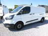 USED 2020 20 FORD TRANSIT CUSTOM 300 2.0 EcoBlue 105 ps L2 H1 Euro 6 MWB Panel Van with 3 bar Rhino Roof Rack and Ladder Roller, ARMAPLATE LOCK GUARDS, REAR PARKING SENSORS, - ONE COMPANY OWNER AND ONLY 54,000 MILES