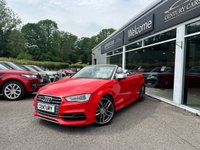 USED 2016 66 AUDI S3 2.0 TFSI Cabriolet 2dr Petrol S Tronic quattro Euro 6 (s/s) (Nav) (300 ps) A FINE EXAMPLE THROUGHOUT