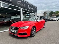 USED 2016 66 AUDI S3 2.0 TFSI Cabriolet 2dr Petrol S Tronic quattro Euro 6 (s/s) (Nav) (300 ps) A FINE EXAMPLE THROUGHOUT
