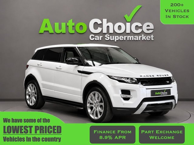 View our Land Rover Range Rover Evoque 2.2 SD4 Dynamic SUV 5dr Diesel Auto 4WD Euro 5 (s/s) (190 ps) in Blackburn