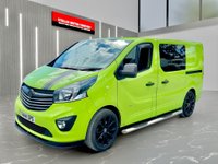 USED 2015 15 VAUXHALL VIVARO 1.6 CDTi 2900 BiTurbo ecoFLEX Crew Van L1 H1 Euro 5 (s/s) 5dr (6 Seat) LOOKS STUNNING|5SEATS|AC|NoVAT