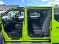 USED 2015 15 VAUXHALL VIVARO 1.6 CDTi 2900 BiTurbo ecoFLEX Crew Van L1 H1 Euro 5 (s/s) 5dr (6 Seat) LOOKS STUNNING|5SEATS|AC|NoVAT