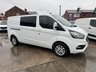 USED 2023 73 FORD TRANSIT CUSTOM 2.0 300 EcoBlue Limited Crew Van Double Cab 5dr Diesel Manual L1 H1 Euro 6 (s/s) (130 ps) 