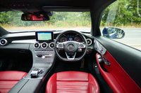 USED 2016 66 MERCEDES-BENZ C-CLASS 2.1 C250d AMG Line (Premium Plus) Coupe 2dr Diesel G-Tronic+ Euro 6 (s/s) (204 ps) BRILLIANT BLUE METALLIC PAINTWORK + 360 CAMERA + SUNROOF + BURMESTER