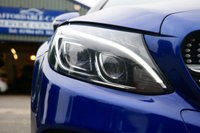 USED 2016 66 MERCEDES-BENZ C-CLASS 2.1 C250d AMG Line (Premium Plus) Coupe 2dr Diesel G-Tronic+ Euro 6 (s/s) (204 ps) BRILLIANT BLUE METALLIC PAINTWORK + 360 CAMERA + SUNROOF + BURMESTER