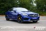 USED 2016 66 MERCEDES-BENZ C-CLASS 2.1 C250d AMG Line (Premium Plus) Coupe 2dr Diesel G-Tronic+ Euro 6 (s/s) (204 ps) BRILLIANT BLUE METALLIC PAINTWORK + 360 CAMERA + SUNROOF + BURMESTER