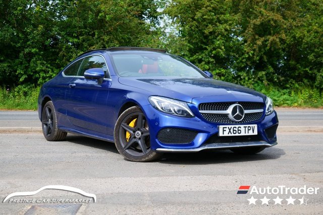 View our Mercedes-Benz C-Class 2.1 C250d AMG Line (Premium Plus) Coupe 2dr Diesel G-Tronic+ Euro 6 (s/s) (204 ps)