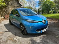 USED 2017 67 RENAULT ZOE Q90 41kWh Dynamique Nav Auto 5dr (Quick Charge, Battery Lease) 1 OWNER CAR|FSH|R/CAM|2 KEYS