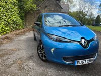 USED 2017 67 RENAULT ZOE Q90 41kWh Dynamique Nav Auto 5dr (Quick Charge, Battery Lease) 1 OWNER CAR|FSH|R/CAM|2 KEYS
