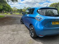 USED 2017 67 RENAULT ZOE Q90 41kWh Dynamique Nav Auto 5dr (Quick Charge, Battery Lease) 1 OWNER CAR|FSH|R/CAM|2 KEYS
