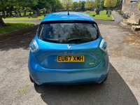 USED 2017 67 RENAULT ZOE Q90 41kWh Dynamique Nav Auto 5dr (Quick Charge, Battery Lease) 1 OWNER CAR|FSH|R/CAM|2 KEYS