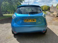 USED 2017 67 RENAULT ZOE Q90 41kWh Dynamique Nav Auto 5dr (Quick Charge, Battery Lease) 1 OWNER CAR|FSH|R/CAM|2 KEYS