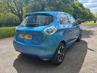 USED 2017 67 RENAULT ZOE Q90 41kWh Dynamique Nav Auto 5dr (Quick Charge, Battery Lease) 1 OWNER CAR|FSH|R/CAM|2 KEYS