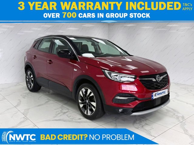 View our Vauxhall Grandland X 1.2 Turbo GPF Sport Nav SUV 5dr Petrol Manual Euro 6 (s/s) (130 ps) 2 FORMER OWNERS! 