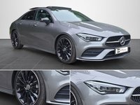 USED 2023 23 MERCEDES-BENZ CLA 1.3 CLA180 AMG Line Night Edition (Premium Plus) Coupe 4dr Petrol 7G-DCT Euro 6 (s/s) (136 ps) Sunnroof, Heated Seat