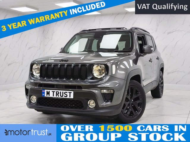 View our Jeep Renegade 1.0 GSE T3 Night Eagle SUV 5dr Petrol Manual Euro 6 (s/s) (120 ps)