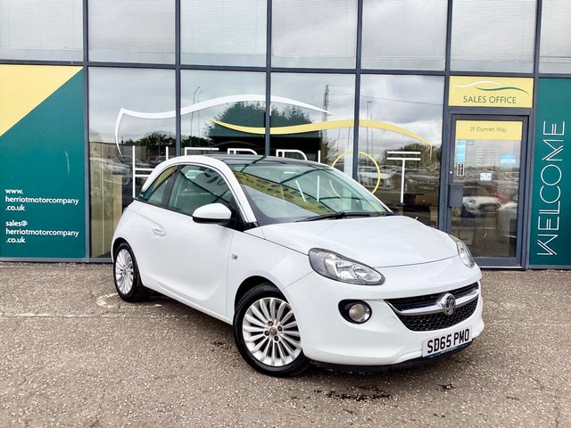 View our Vauxhall Adam 1.2i GLAM Hatchback 3dr Petrol Manual Euro 6 (70 ps)