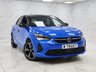 USED 2021 12 VAUXHALL CORSA 1.2 Turbo SRi Edition Hatchback 5dr Petrol Auto Euro 6 (s/s) (130 ps) 2 KEYS, SENSORS, HALF LEATHER!