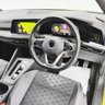 USED 2022 22 VOLKSWAGEN GOLF 1.5 eTSI MHEV R-Line Hatchback 5dr Petrol Hybrid DSG Euro 6 (s/s) (130 ps) LIME YELLOW, 2 KEYS, NAV!