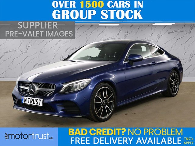 View our Mercedes-Benz C-Class 2.0 C300d AMG Line (Premium) Coupe 2dr Diesel G-Tronic+ Euro 6 (s/s) (245 ps)